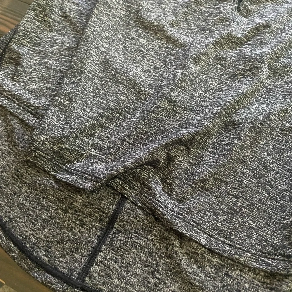 Lululemon Athletica Gray Asymmetrical Cut Out Tank Top
